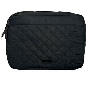 Vera Bradley Womens Performance Twill Quilted Laptop Crossbody